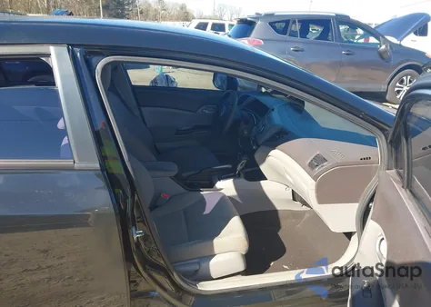 2012 Honda Civic Lx z USA, uszkodzony, nr VIN 2HGFB2F59CH307249